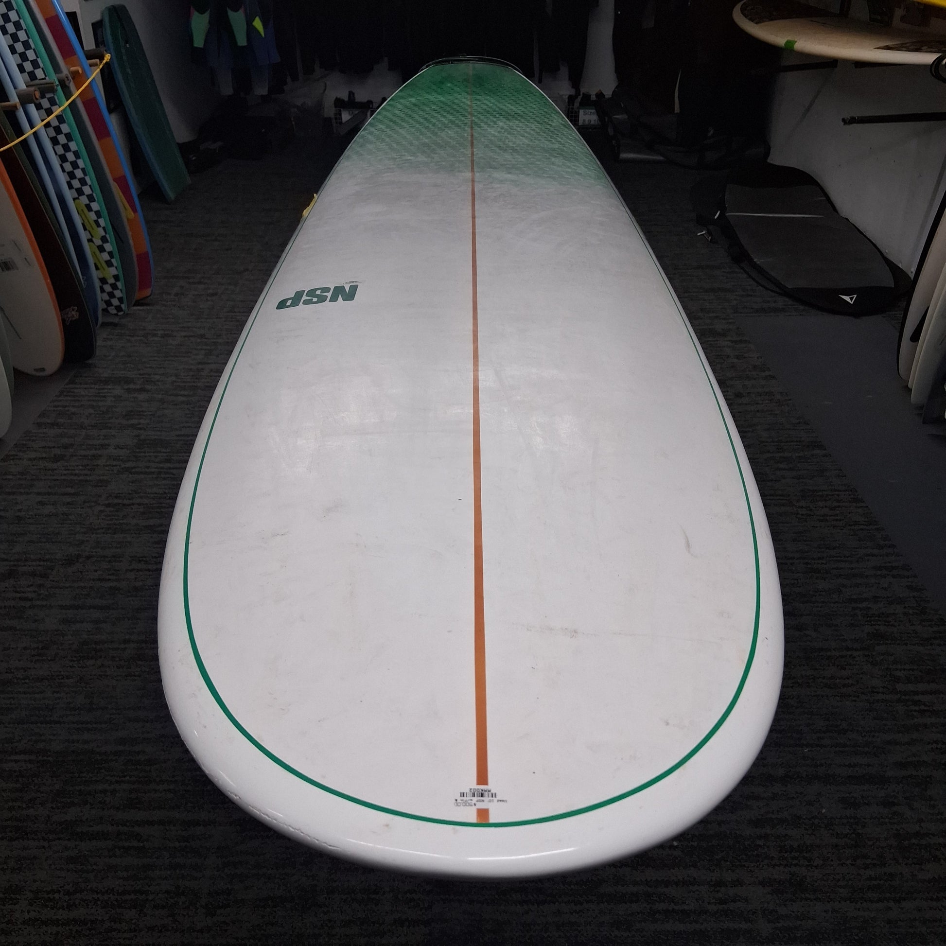 Used 10' NSP w/Fin & Leash