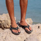 Reef Fanning Flip Flops Black