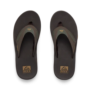 Reef Fanning Flip Flops Brown