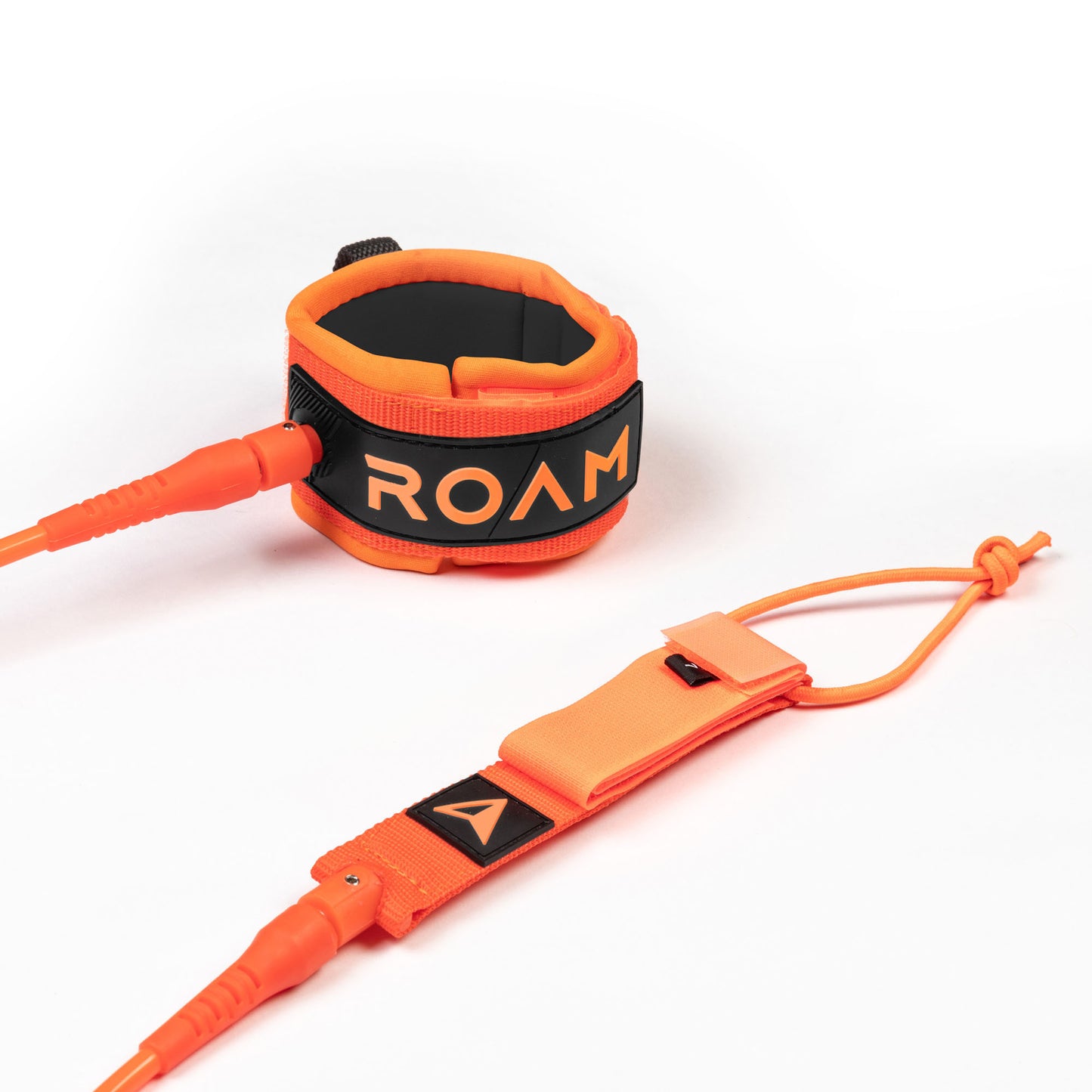 Roam Premium Leash Orange Calf