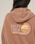OMBRE WAVE HOODED ZIP