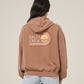 OMBRE WAVE HOODED ZIP