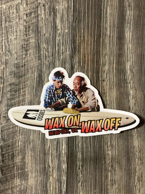 Karate Kid 5" X 2 3/4" Sticker