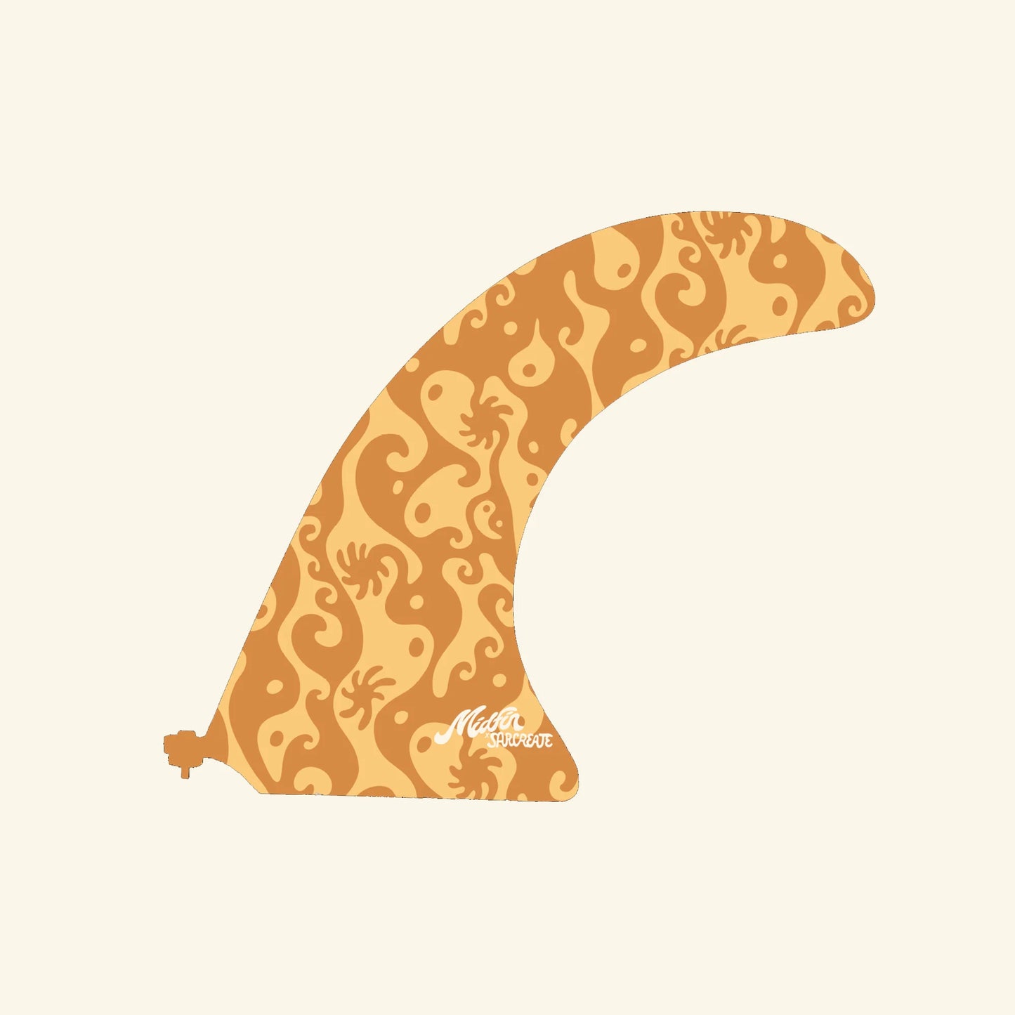 Mid Fin Co. Sarcreat - Banana Clip 9.5" Center Fin