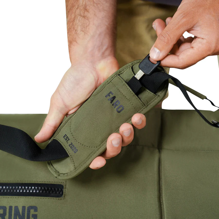 FARO Padded Day / Travel Surfboard Bag Olive
