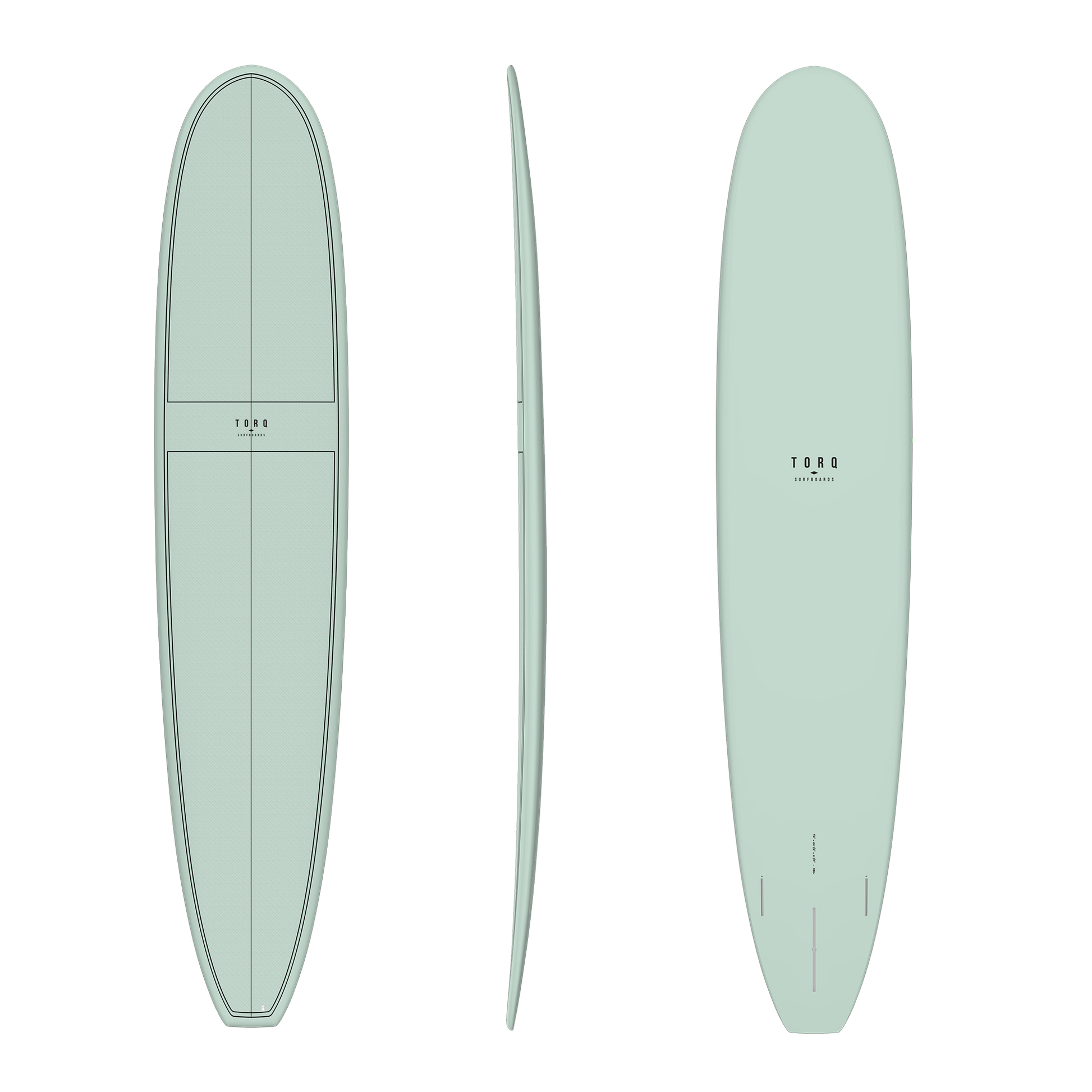 8'6 Torq Longboards Palm Pattern