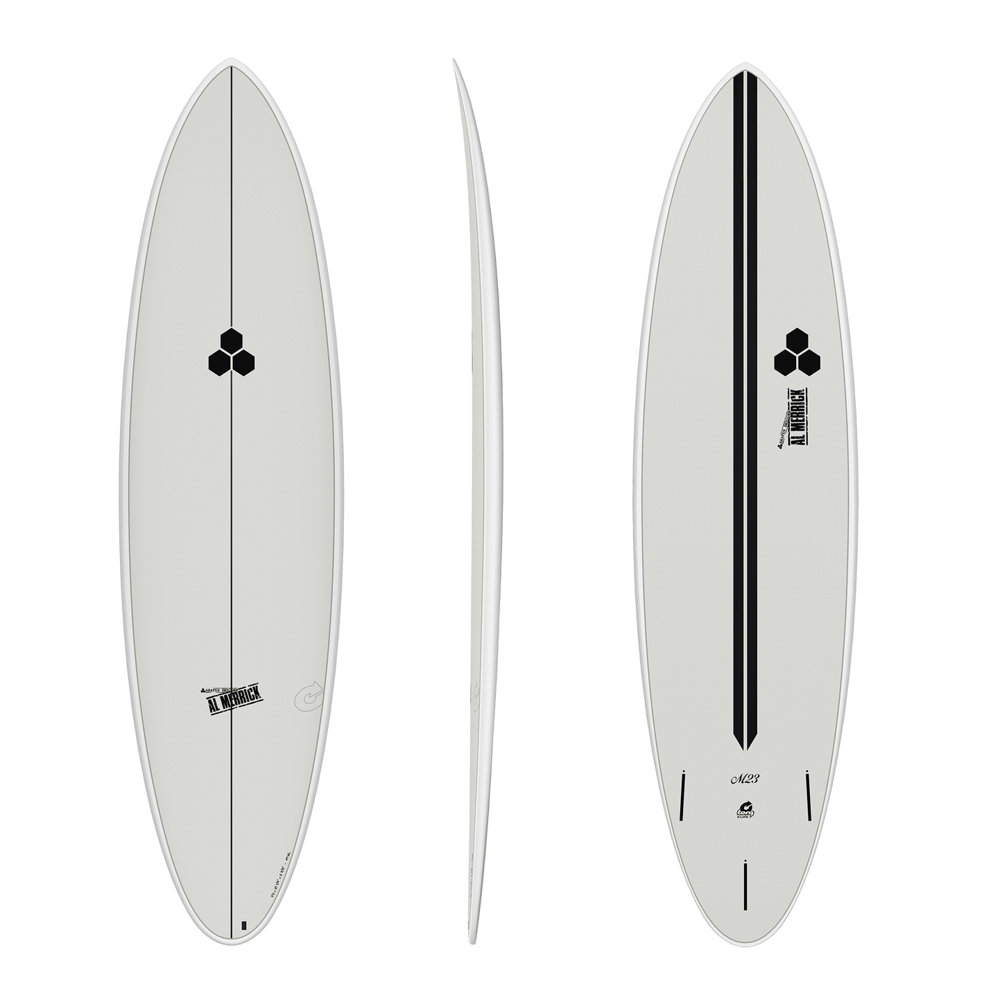 Channel Islands M23 7'4" X 21 ³⁄₄ X 2 ⁷⁄₈ | 50.4L | X-Lite Surfboard - Gray