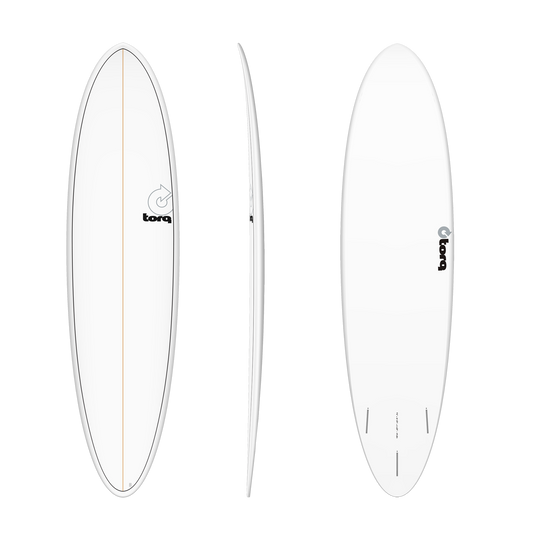 Torq Fun V+ 7'8" X 22 ½ X 3 ³⁄₁₆ | 63.9L | TET Epoxy Surfboard - White