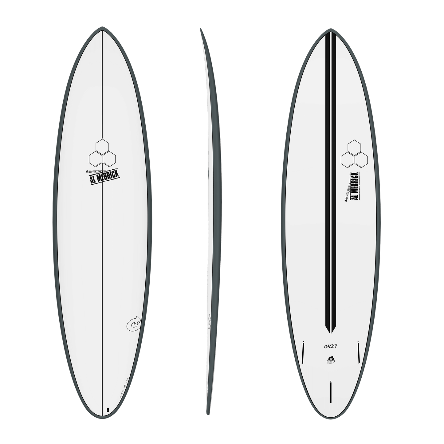 Channel Islands M23 7'4" X 21 ³⁄₄ X 2 ⁷⁄₈ | 50.4L | X-Lite Surfboard - Graphite