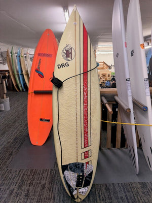 Used 6'0 DRG w/Fins & Leash