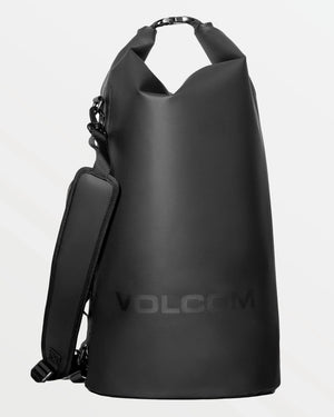 Volcom 44L Roll Top Dry Bag Black