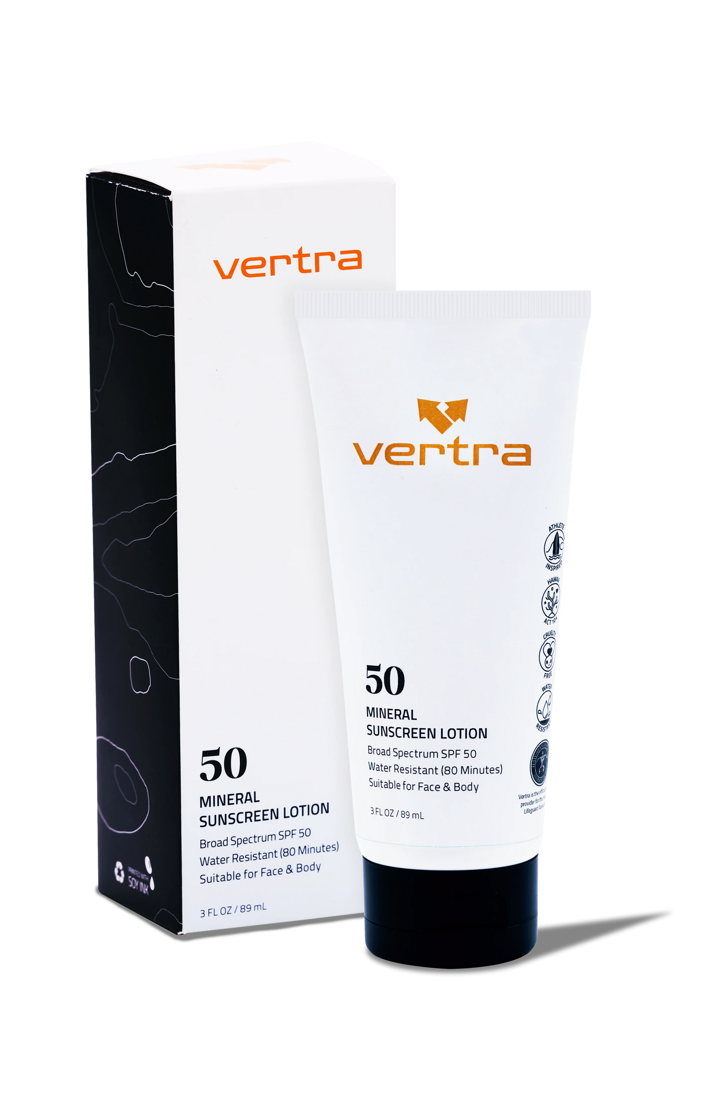 Vertra Mineral Sunscreen Lotion SPF 50