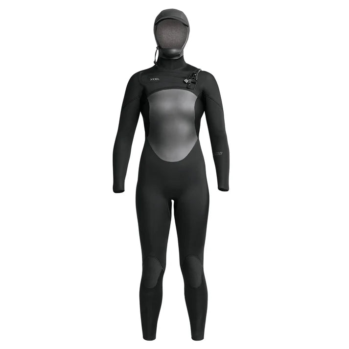 Xcel Axis 5/4MM Chestzip w/Hood
