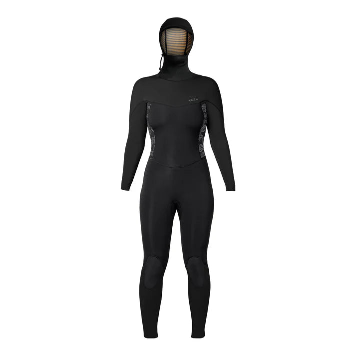 Xcel Axis 5/4MM Chest Zip Hooded