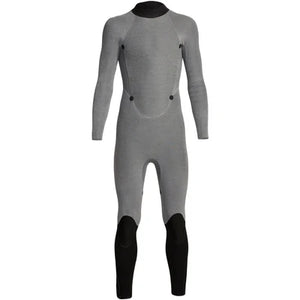 Xcel Youth Axis Back Zip 4/3mm Full Wetsuit Grey