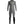 Xcel Youth Axis Back Zip 4/3mm Full Wetsuit Grey