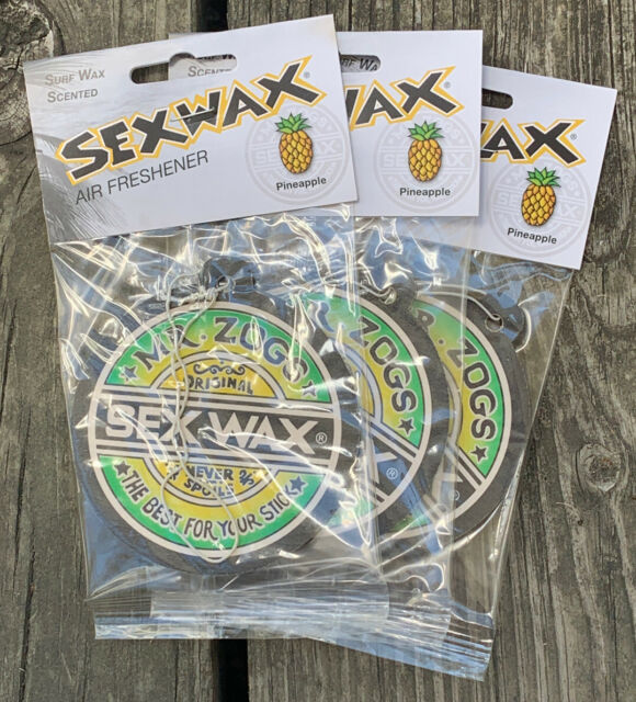 Mr Zoggs Sexwax Air Freshener Pineapple