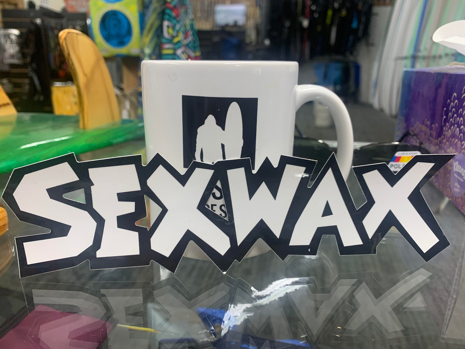 Sexwax Sticker 8"