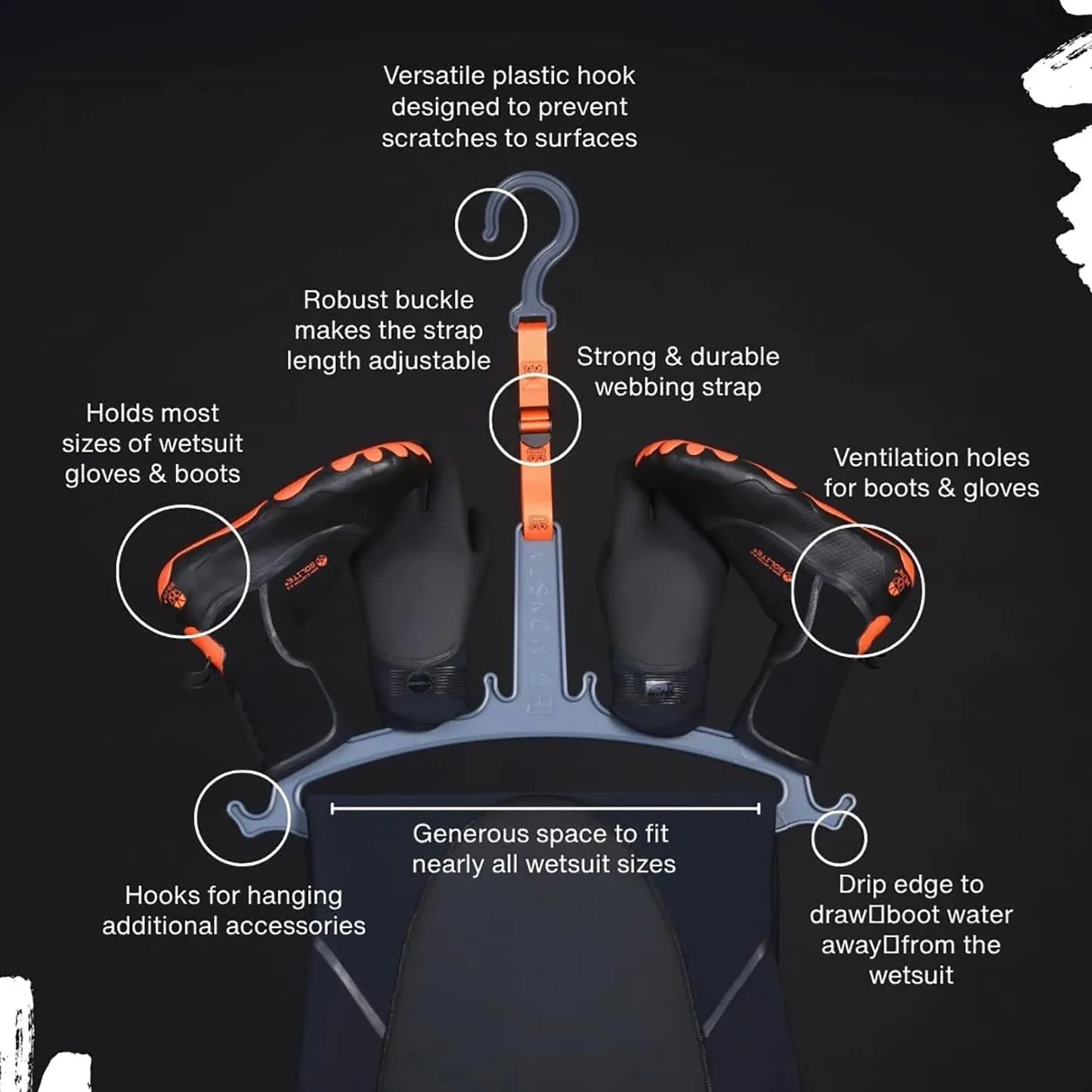 C-Monsta Wetsuit Hanger