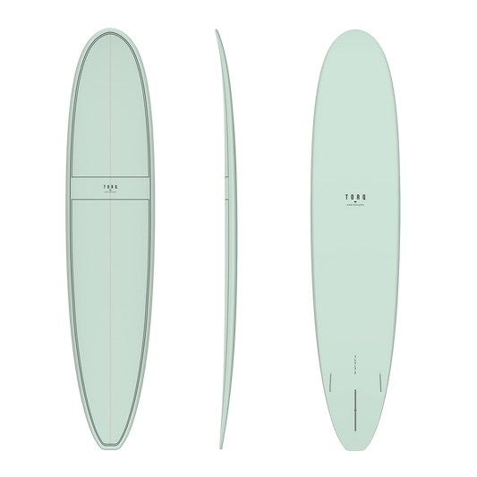 Torq Longboard 9'0" X 22 ¾ X 3 ⅛ | 72L | TET Epoxy Surfboard - Palm Pattern
