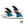 FCS II Performer PC Quad Fins