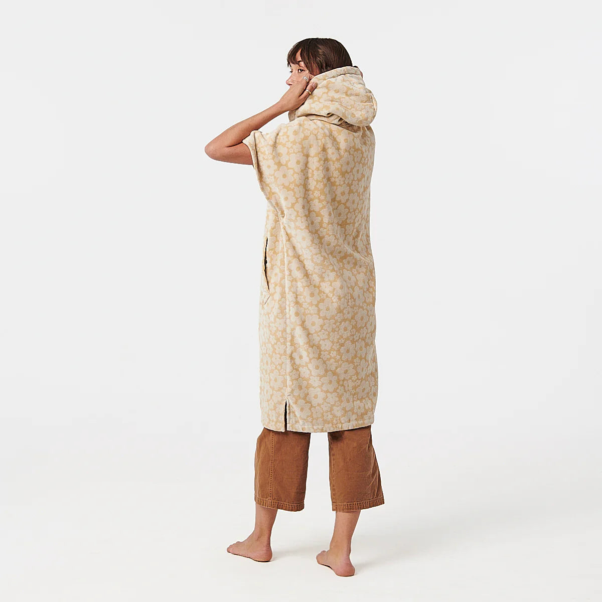 Ginny Changing Poncho Sandstone