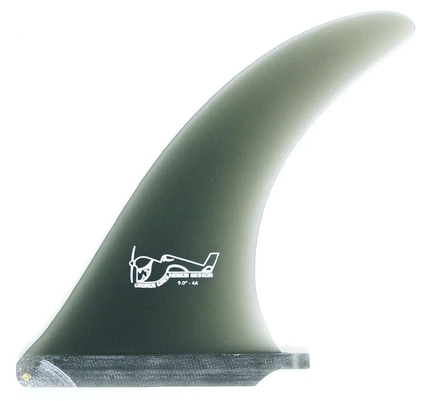 Greenough 4A 8.5" Center Fin Smoke