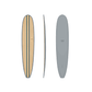 9'6 Torq Longboards Gray Wood