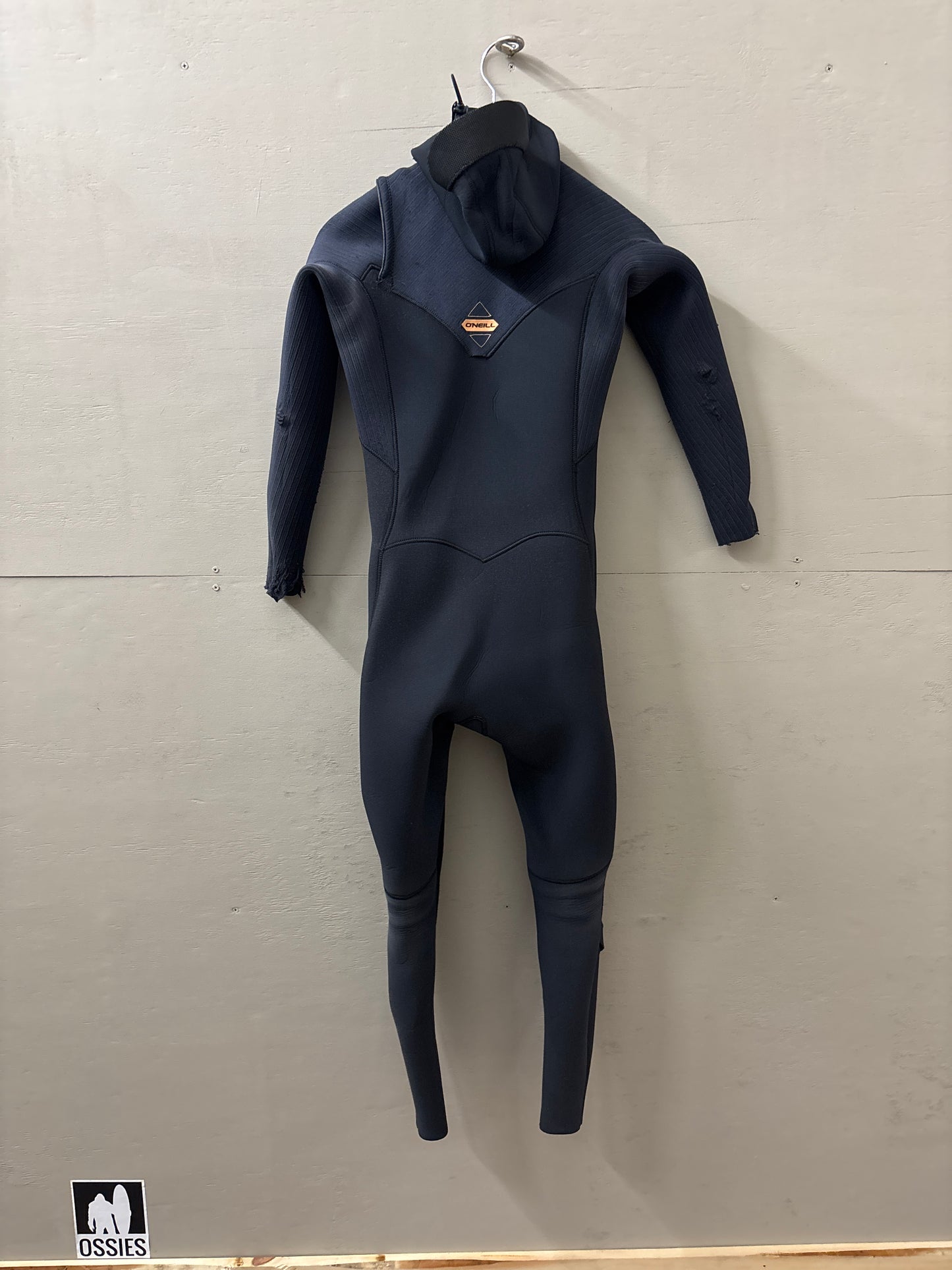Used Womens Oneill Hyperfreak 5/4 Hooded Size 10