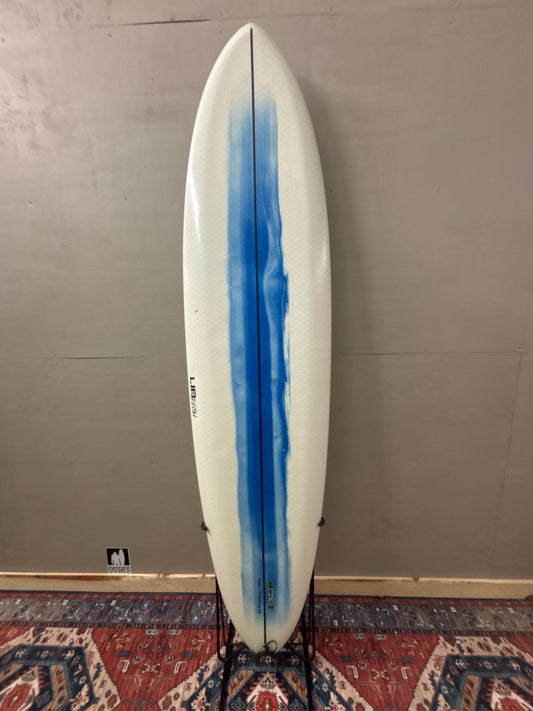Terrapin Surfboard 7'4" x 21.25" x 2.625" – 51L Epoxy | Lib Tech Fin Box – Used