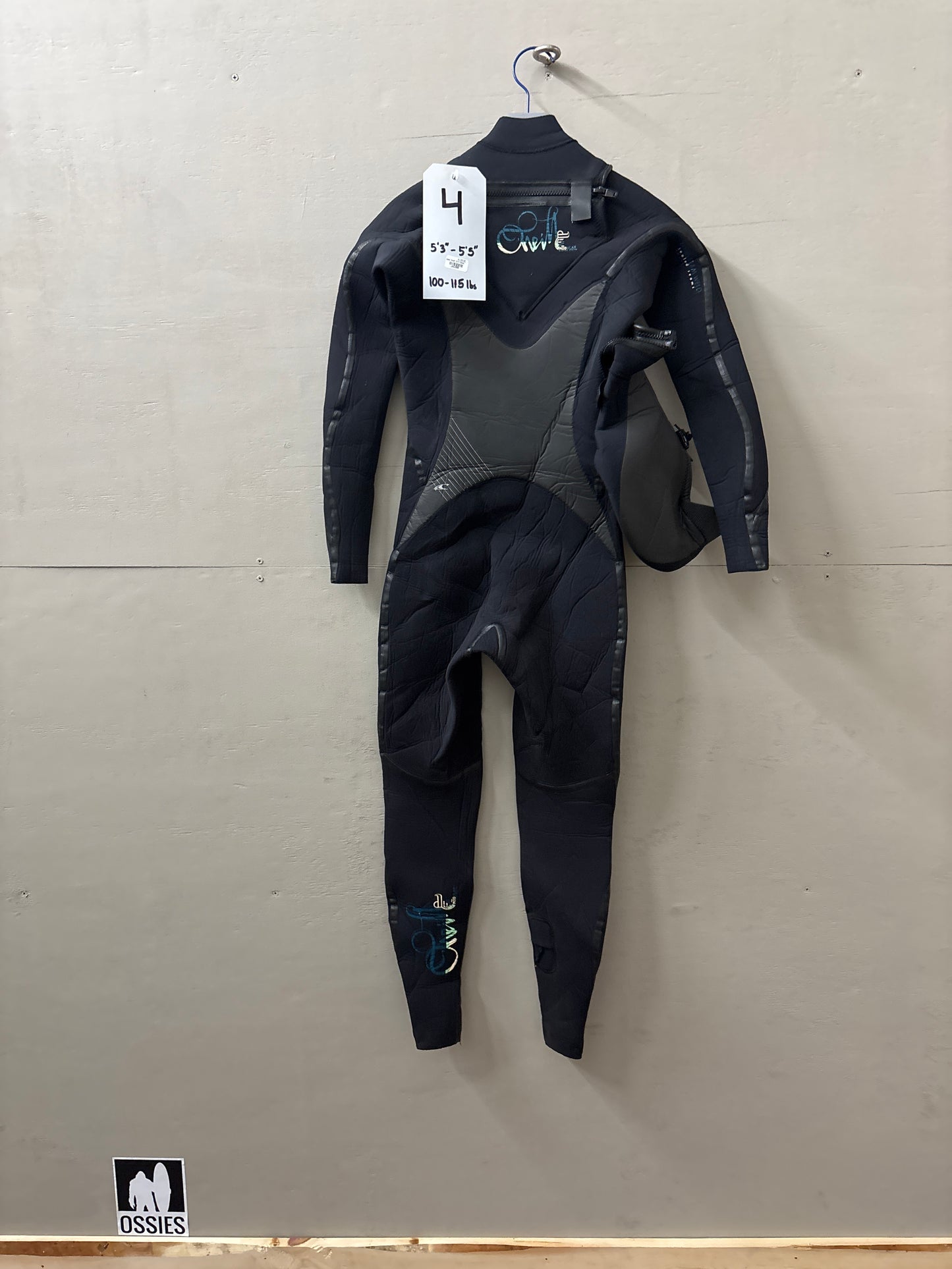 Used Womens 5/4 Oneill Mod Lux Size 4