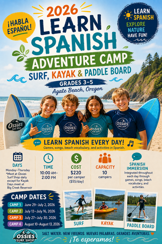 Learn Spanish Adventure Camp Grades 3-5 / Camp 1: June 29-July 2 , 2026
