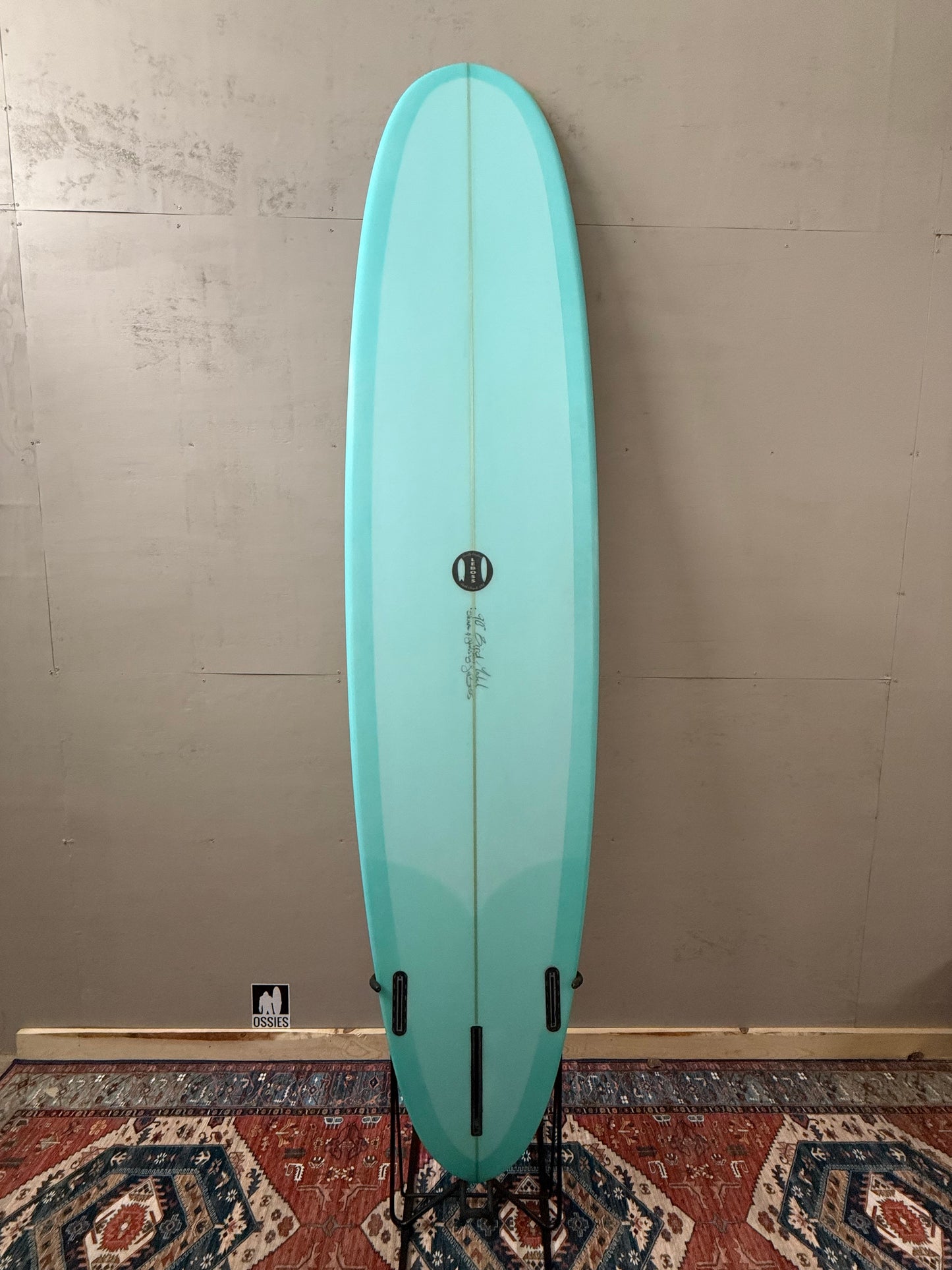 Bird Model by Ryan Leboss 9'0" X 22 ¾ X 3" | Surfboard - Light Blue