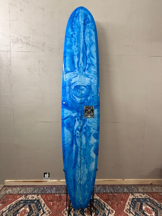 Murdey Pig 9'6" X 22 ¾ X 3 ¼ | Surfboard - Blue Swirl