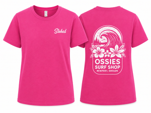 Womens NW Wave Tee Pink