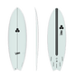 Channel Islands Pod Mod 6'6" X 21 ⁷⁄₈ X 2 ⁷⁄₈ | 47.6L | X-Lite Surfboard - Glacier Blue