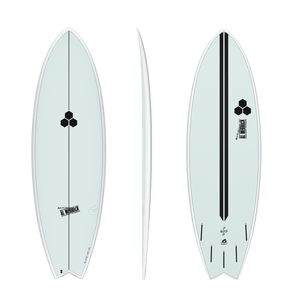 Channel Islands Pod Mod 5'10" X 20 ⁷⁄₈ X 2 ⁵⁄₈ | 35.7L | X-Lite Surfboard - Glacier Blue