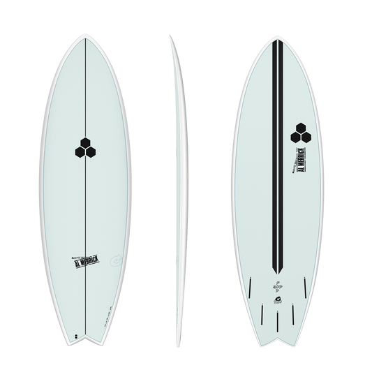 Channel Islands Pod Mod 5'10" X 20 ⁷⁄₈ X 2 ⁵⁄₈ | 35.7L | X-Lite Surfboard - Glacier Blue