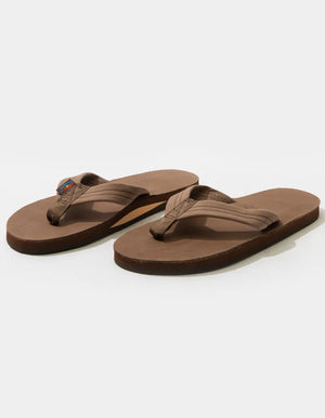 RAINBOW Premier Leather Flip Flops | Expresso - Men's