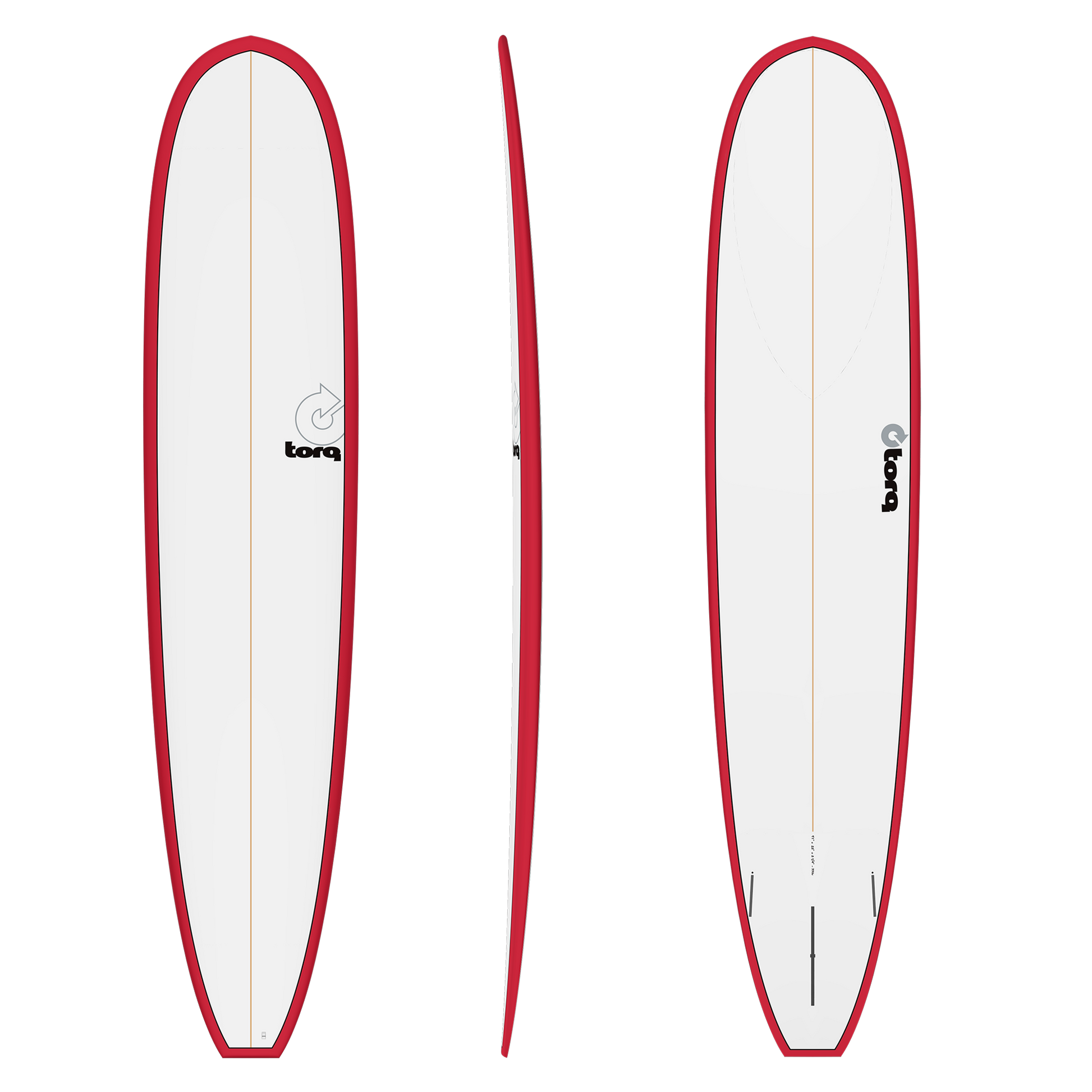 8'0 Torq Longboards Red Pinline