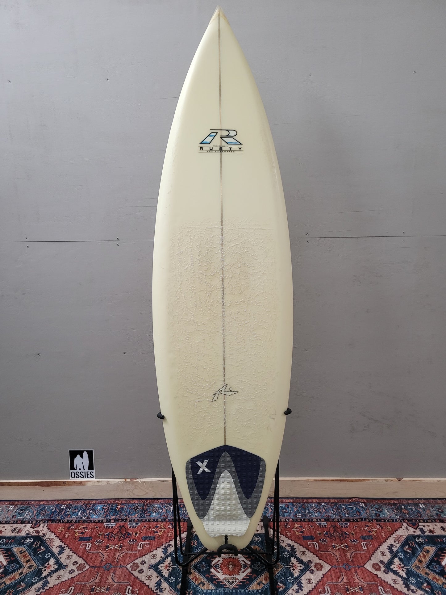 Rusty 6'2" x 20.2" x 2.5" | Surfboard USED (Blue Logo)