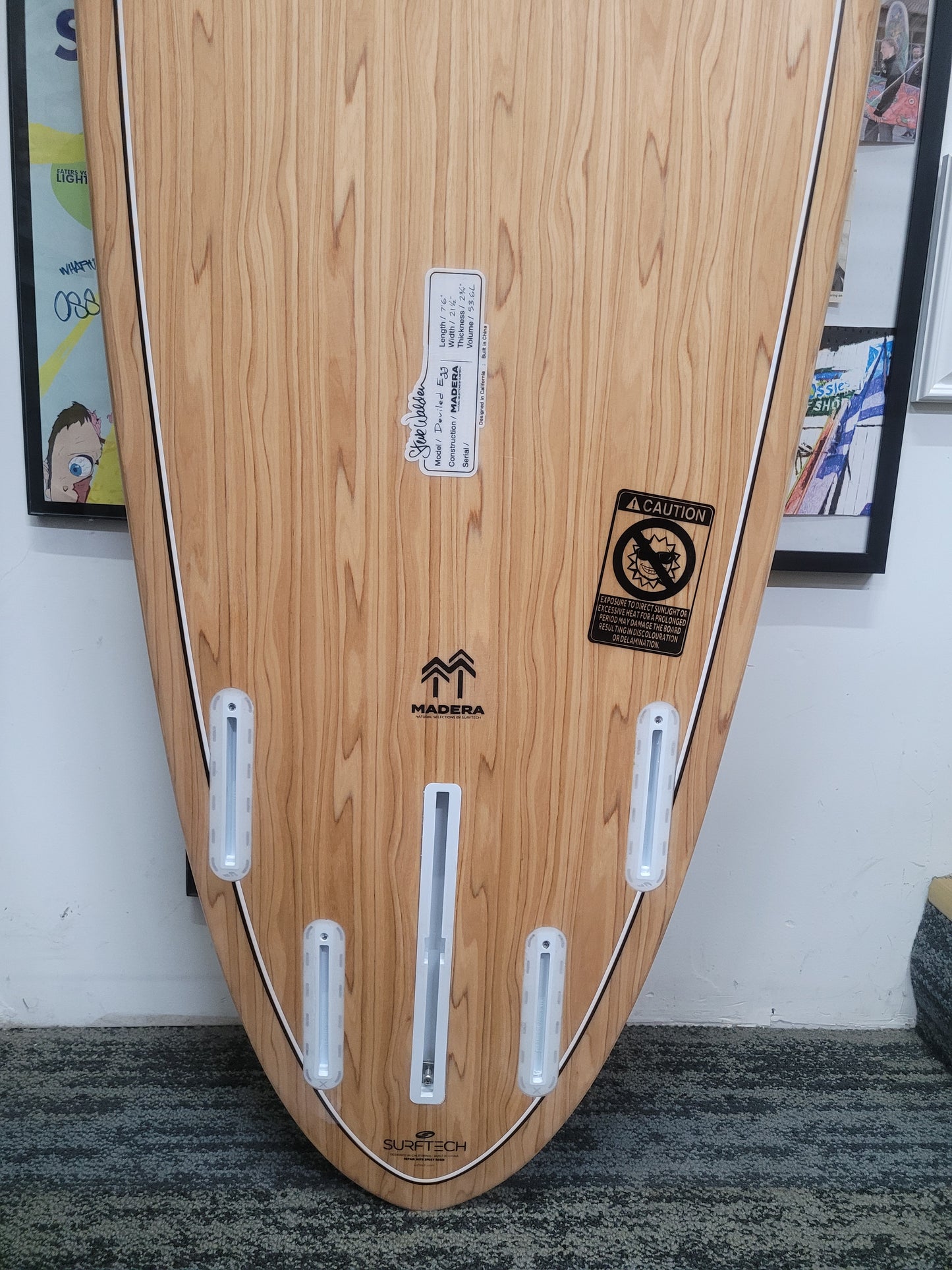 Walden Deviled Egg 7'6" X 21 ½ X 2 ¾ | 53.6L | Epoxy Surfboard