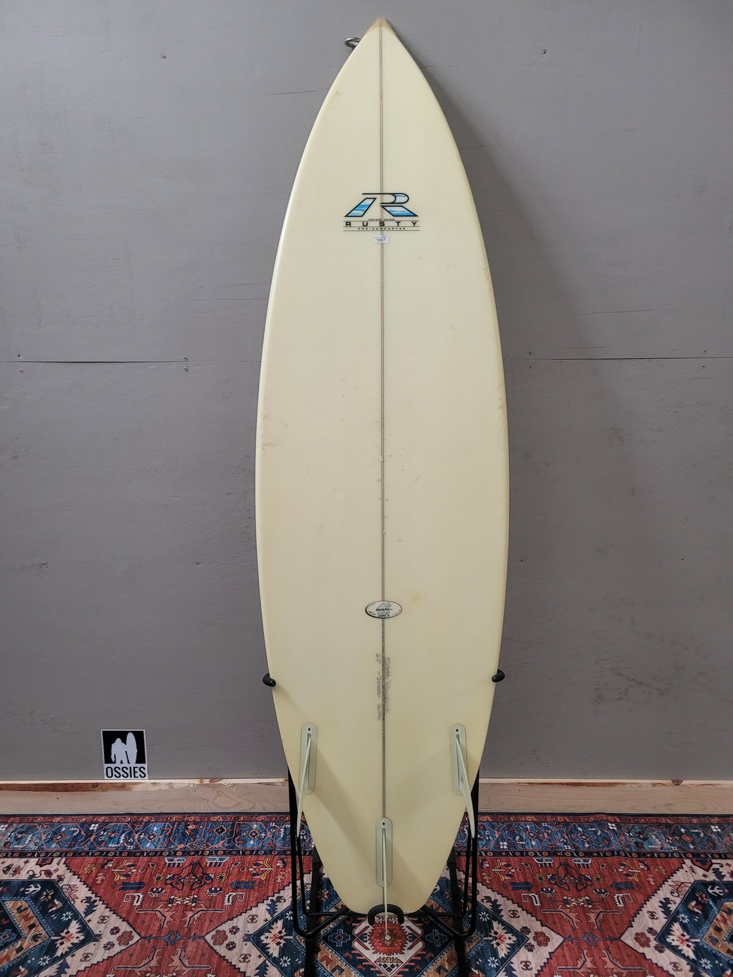 Rusty 6'2" x 20.2" x 2.5" | Surfboard USED (Blue Logo)