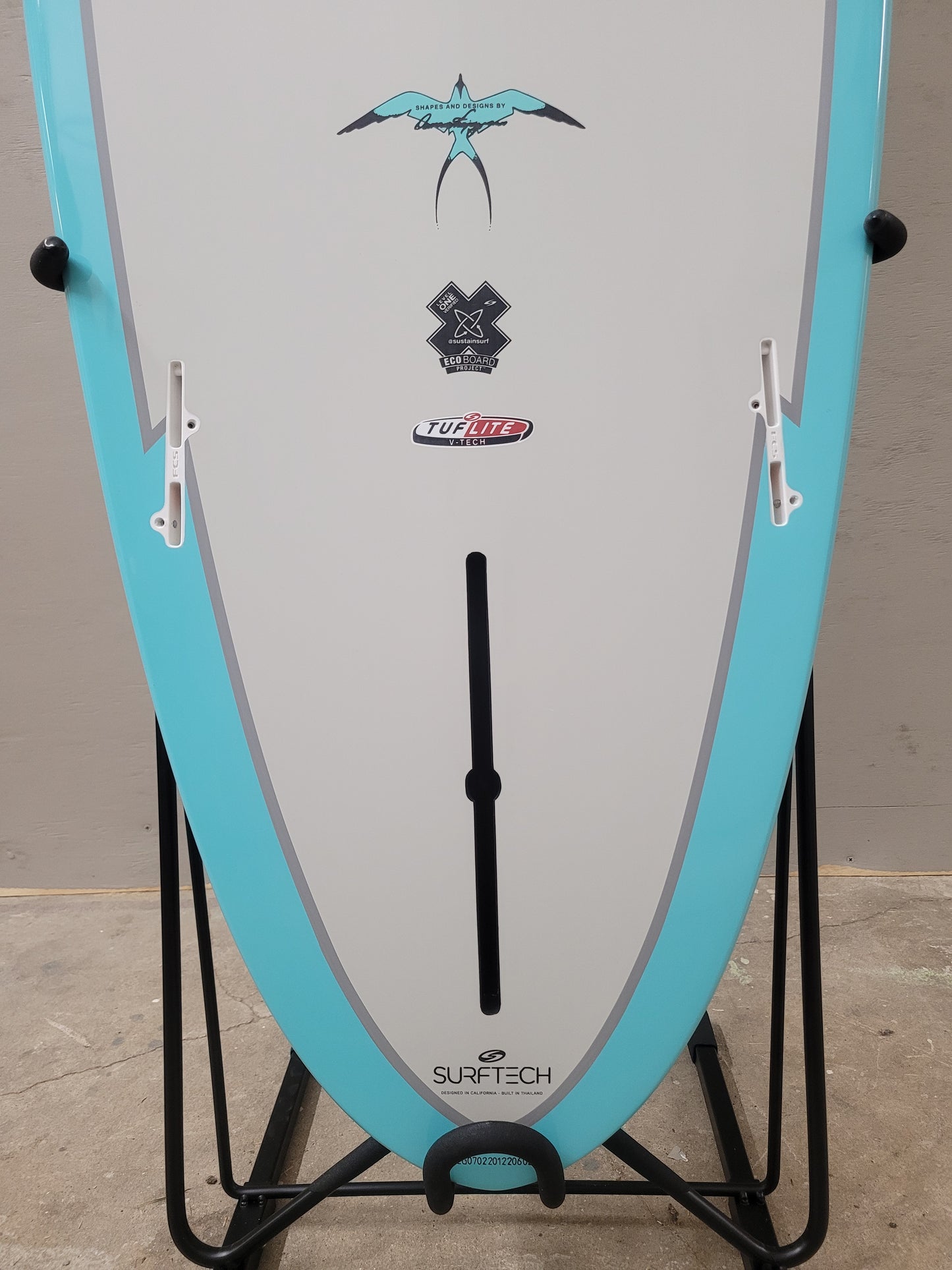 Takayama Egg 7'2" X 21.2" X 2.7" | 45.5L | Tuflite V-Tech Surfboard - Blue
