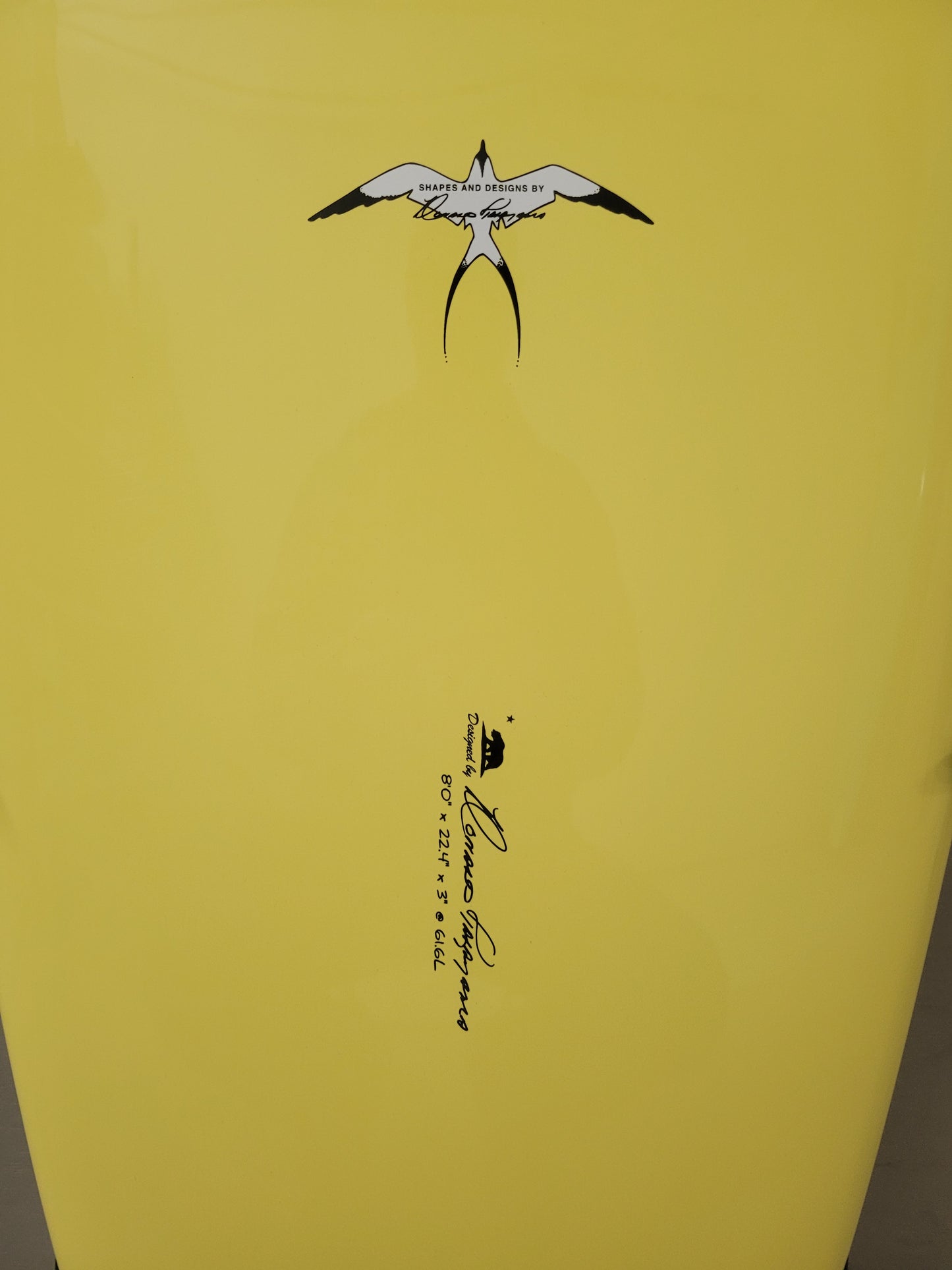 Takayama In the Pink 8'0" X 22.4" X 3" | 61.6L | Tuflite V-Tech Surfboard