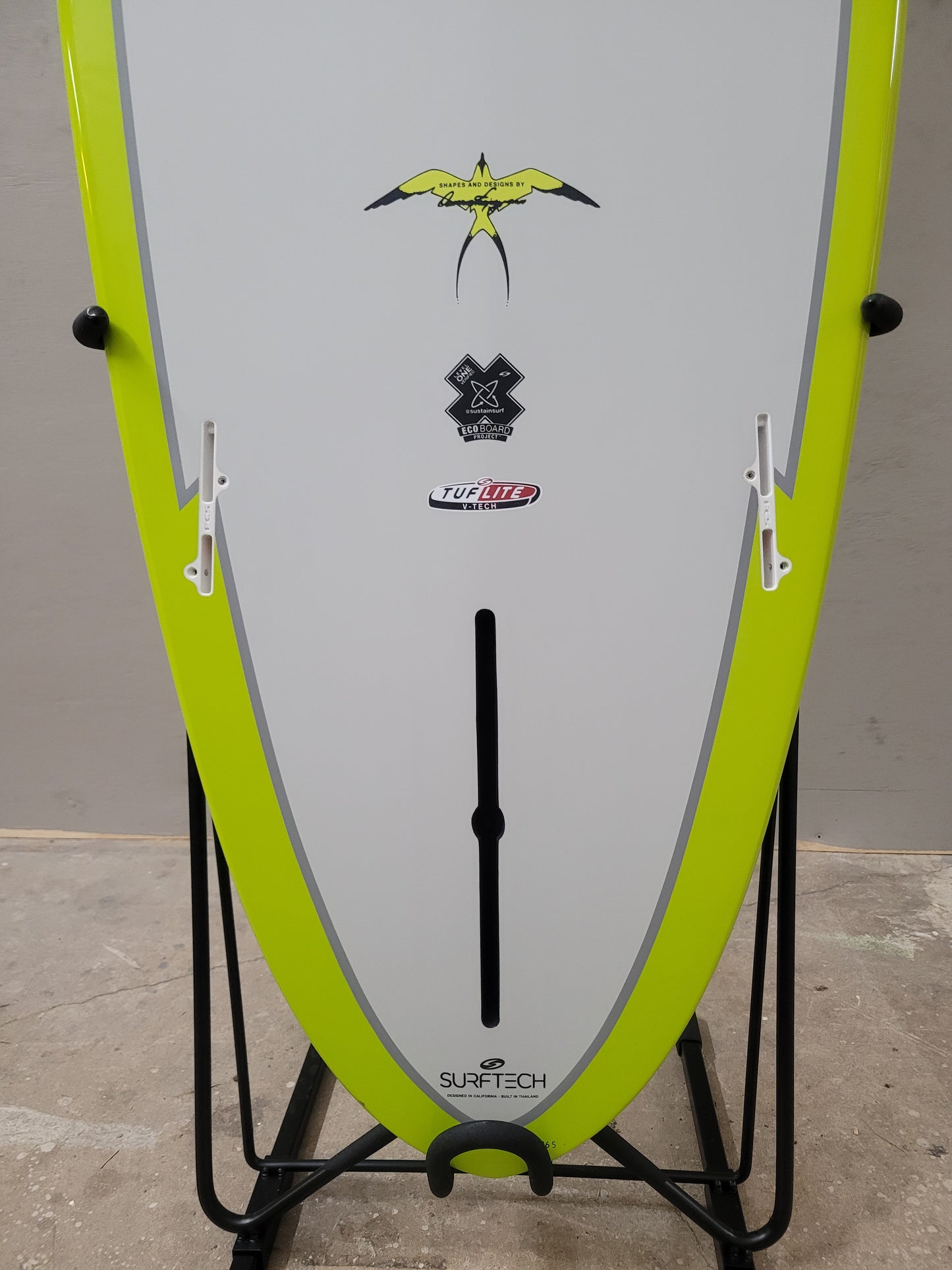 Takayama Egg 7'6" X 21.5" X 2.9" | 53.5L | Tuflite V-Tech Surfboard - Green