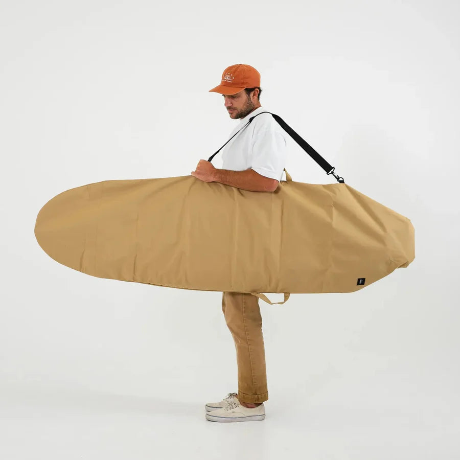 FARO Adjustable Canvas Surfboard Bag Tan
