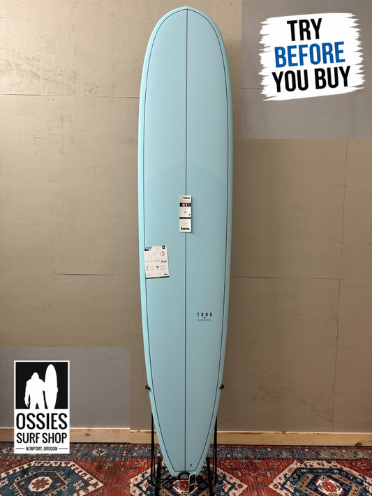 Torq Don Nose Rider 9'1" X 23" X 3 ¹/₈" | 77L | TET Epoxy Surfboard - Powder Blue