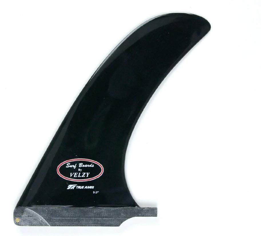 Velzy Noserider 9" Center Fin Black