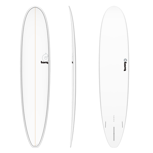 Torq Noserider Longboard 9'6" X 23 ½ X 3 ¼ | 88L |TET Epoxy Surfboard - White